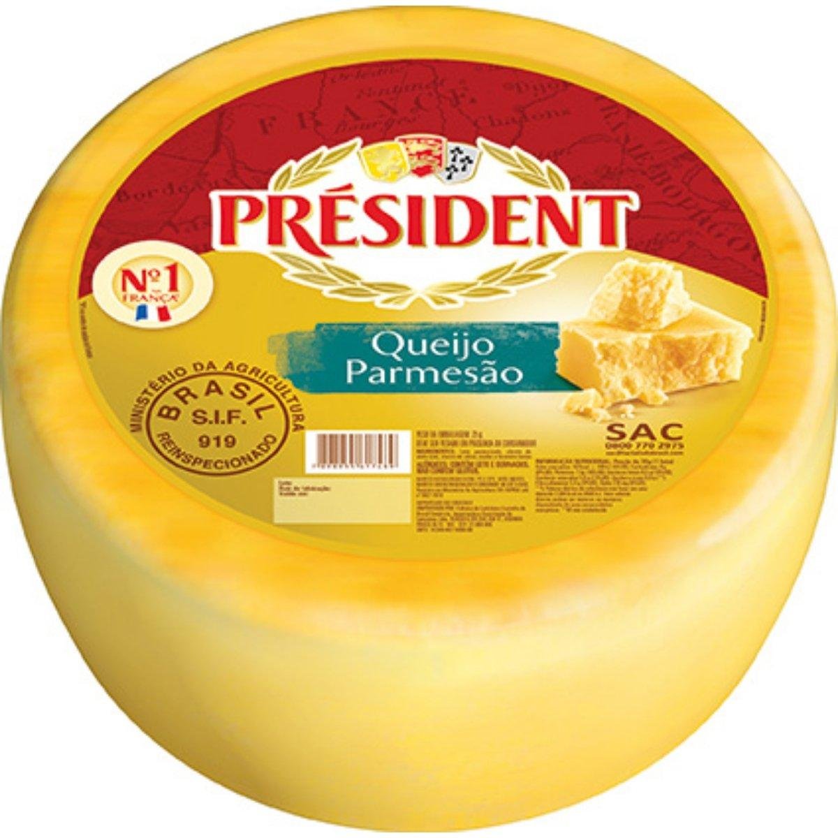 Queijo Parmesão PRESIDENT Pedaço 180g