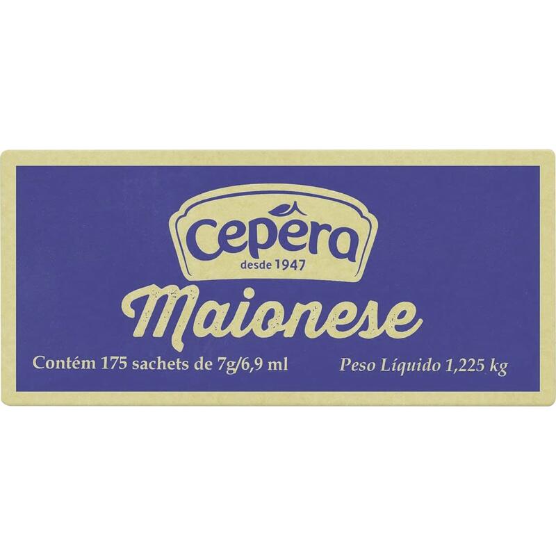 Maionese Cepêra Minissachê 175x7g