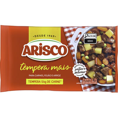Tempero Arisco Tempera Mais - Carnes 50g