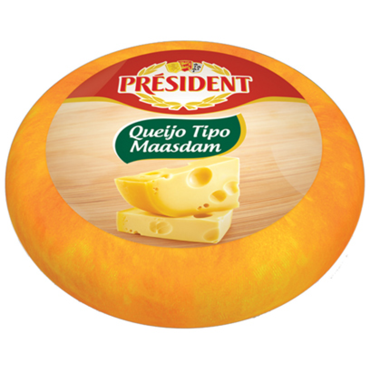 Queijo Maasdam President Pedaço 250g