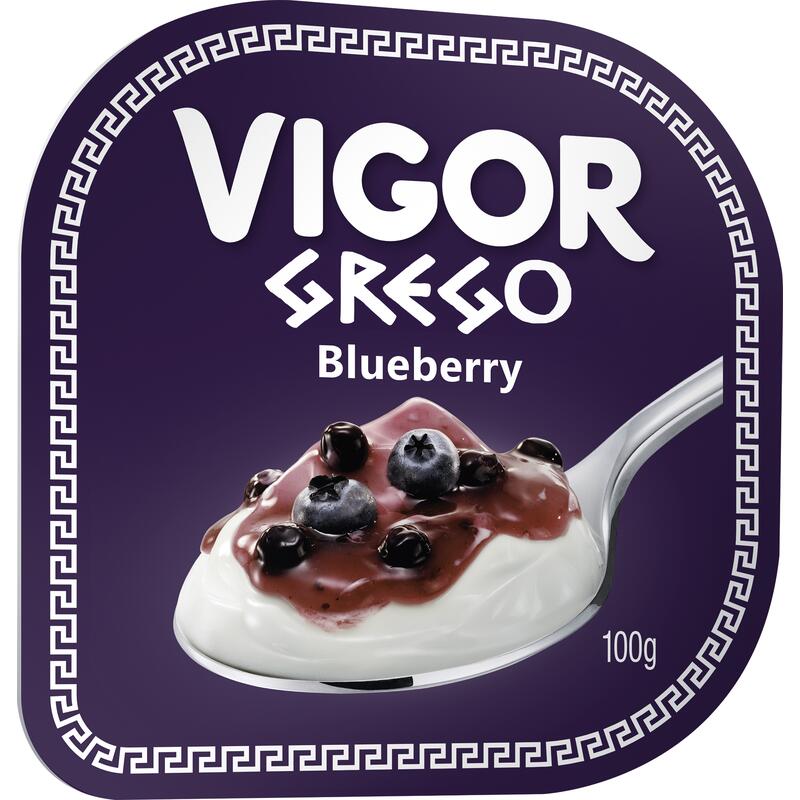 Iogurte Vigor Grego Blueberry 100g