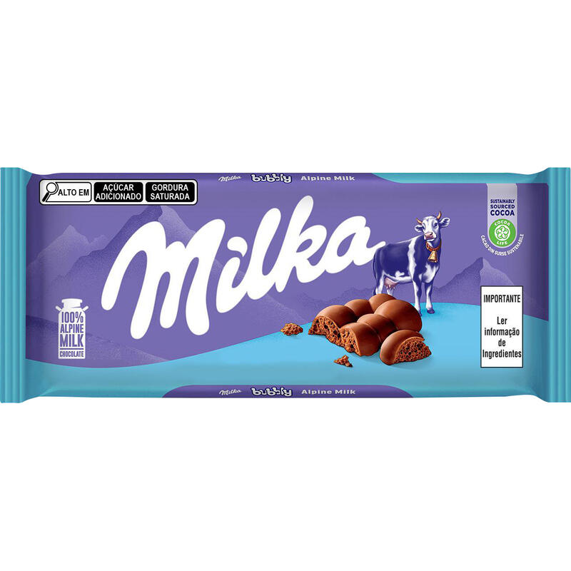 Chocolate Milka Aerado 100g