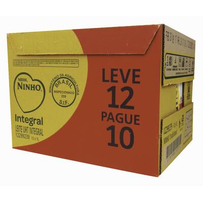 Leite Longa Vida Leite Ninho Integral 1L