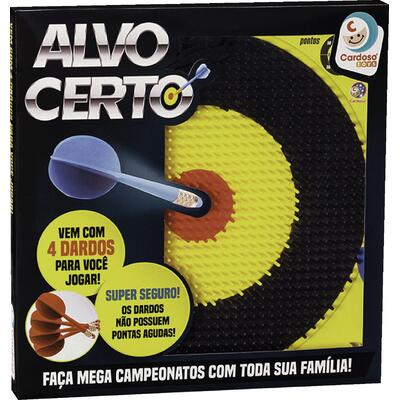 Alvo Certo Dardo Cardoso Ref. 401 un