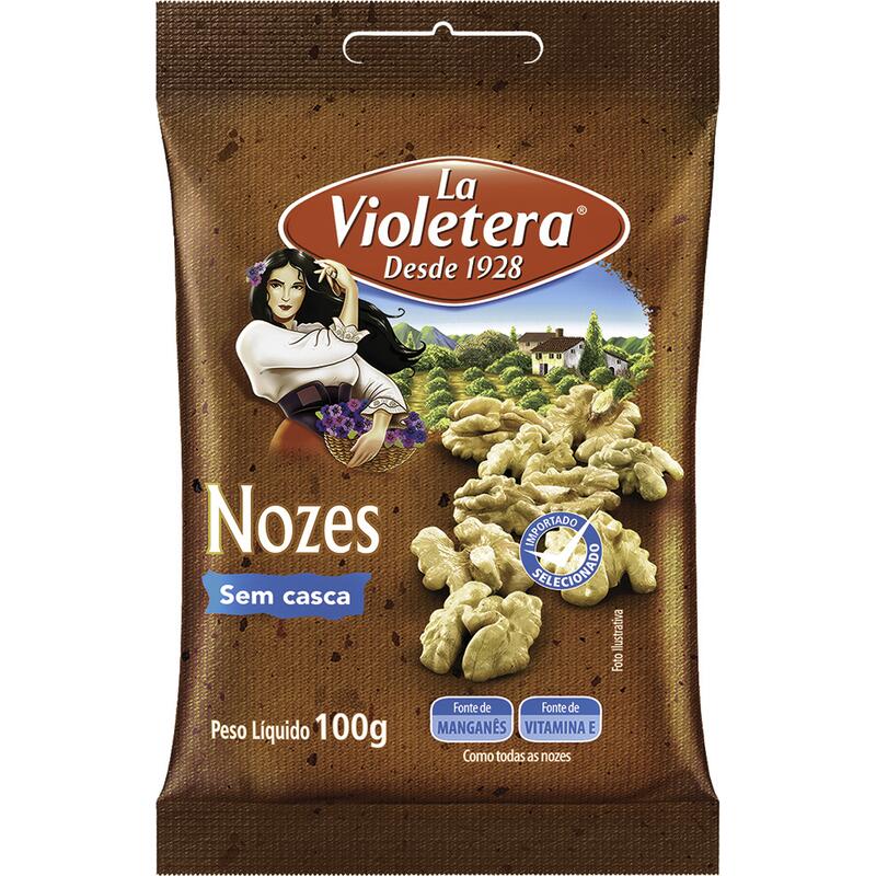 Nozes La Violetera Sem casca 100g