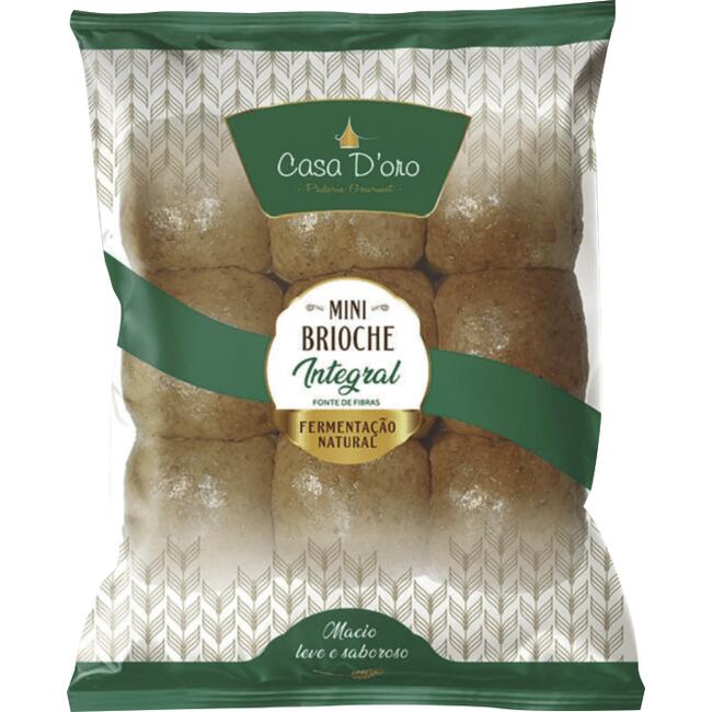 Mini Pão Brioche Santa Edwiges Integral 270g