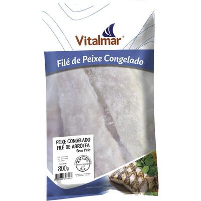 Filé de Peixe Abrotea Vitalmar Congelado 800g