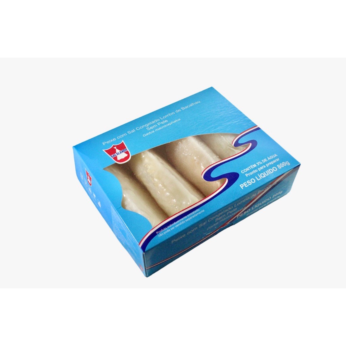 Lombo de Bacalhau Bacalanor Light 800G