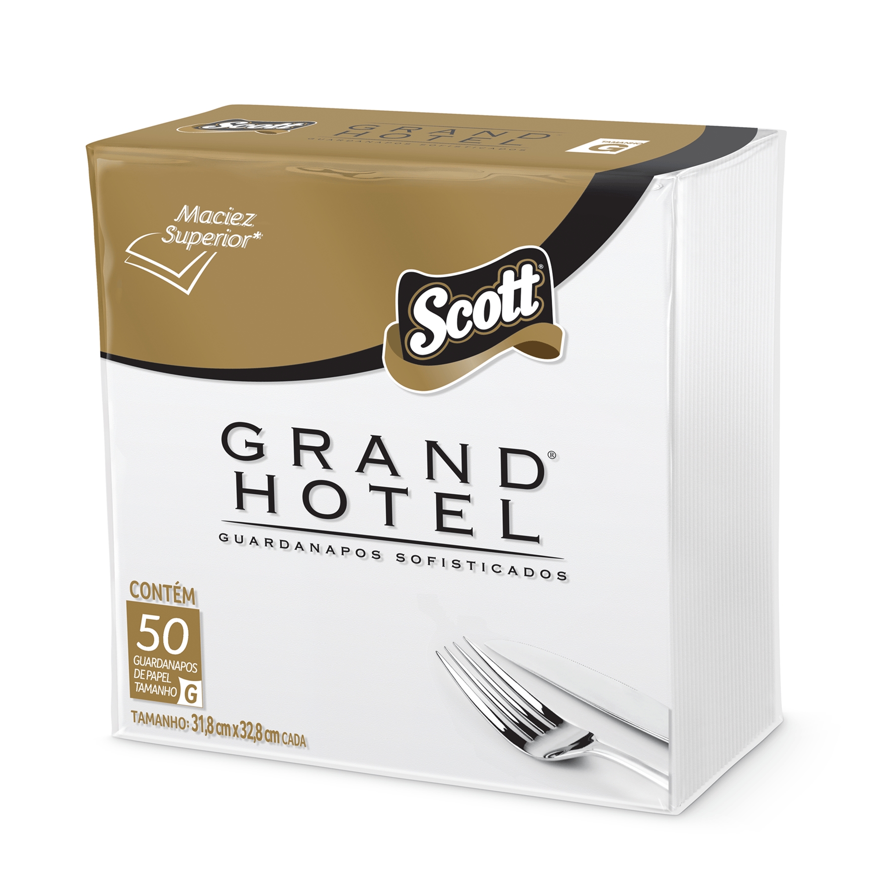 Guardanapo GRAND HOTEL com 50 unidades 31.8x32.8cm