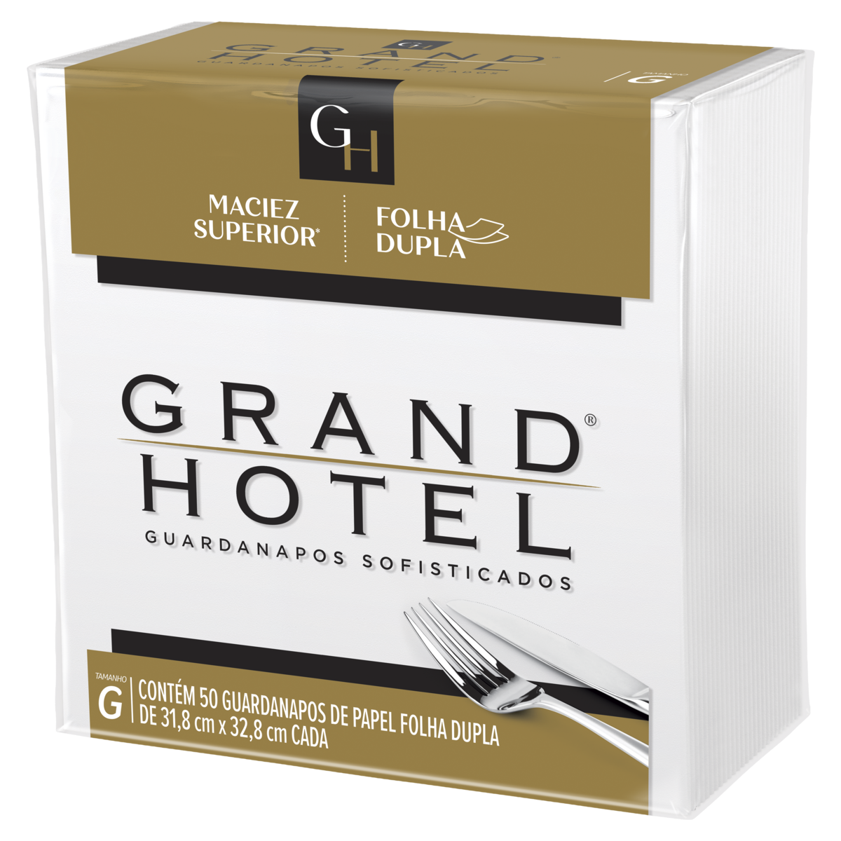 Guardanapo GRAND HOTEL com 50 unidades 31.8x32.8cm