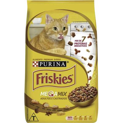 Ração para Gatos Friskies Megamix Castrados 3kg