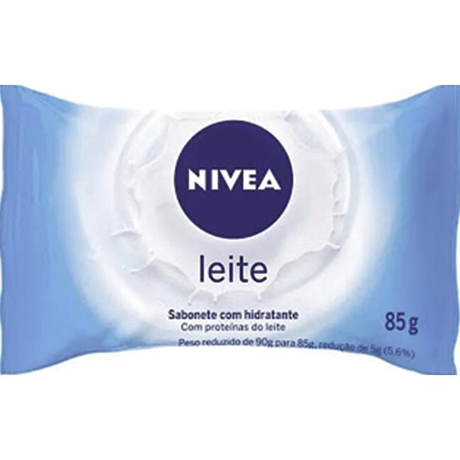 Sabonete Hidratante Nivea Leite 85g