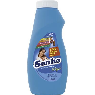 Amaciante para Roupas Sonho Magic 500ml