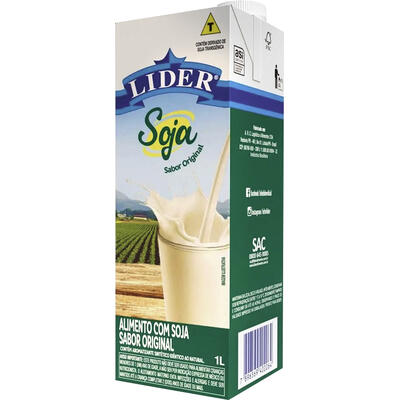 Bebida Lider A Base De Soja 1L