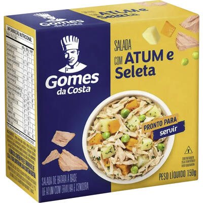 Salada de Atum Gomes da Costa Batata, Ervilha,Cenoura 150g