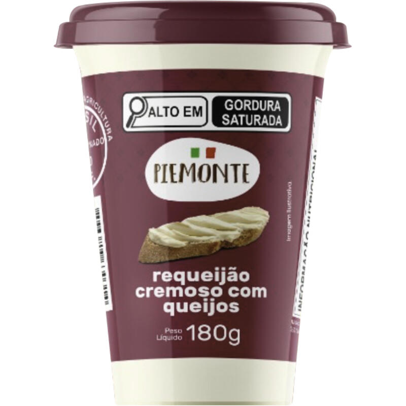 Requeijão Cremoso Piemonte 180g