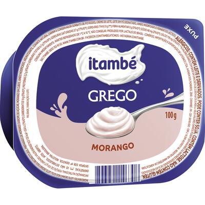Iogurte Grego Itambé Morango 100g