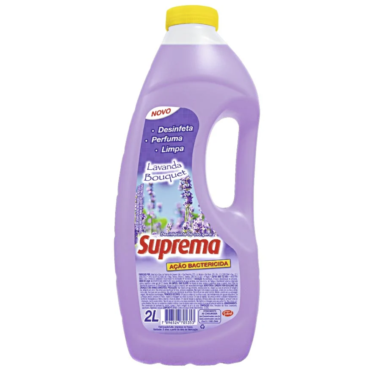 Desinfetante SUPREMA Bouquet Lavanda 2 Litros