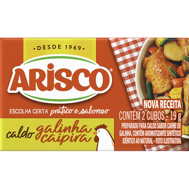Caldo Arisco Galinha Caipira 19g