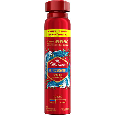 Antitranspirante Aerossol Refrescante Old Spice 200ml Spray Embalagem Econômica