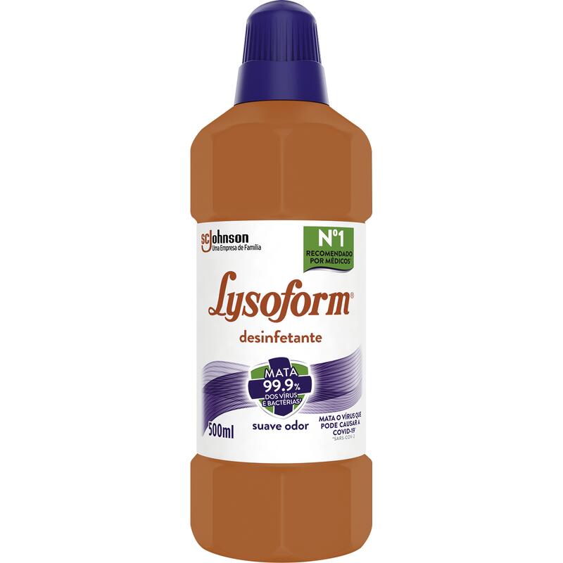Desinfetante LYSOFORM Bruto Suave Odor 500ml