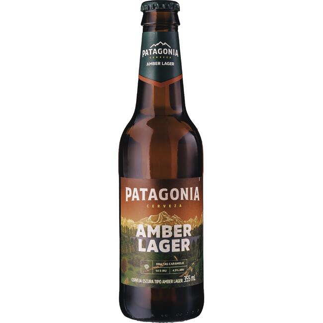Cerveja PATAGONIA Amber Lager 355ml Long Neck