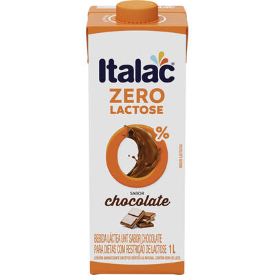 Bebida Láctea Italac Zero Lactose Chocolate 1L