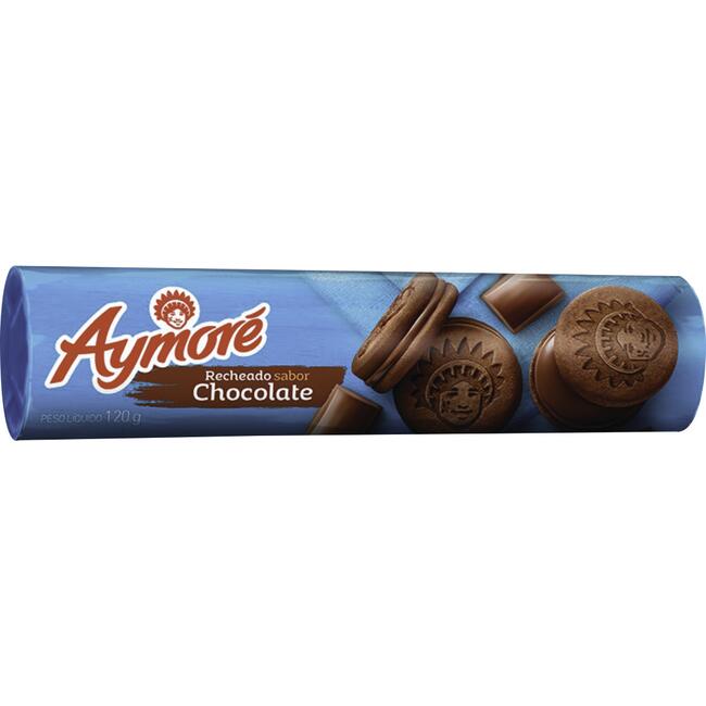 Biscoito Recheado Aymoré Chocolate 120g