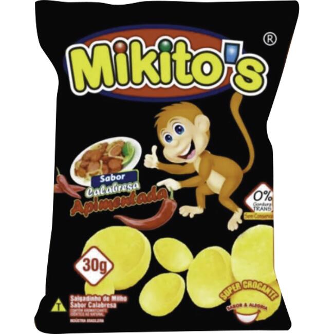 Salgadinho Mikitos Calabresa com Pimenta 30g