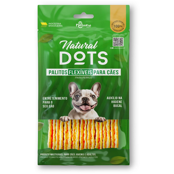 Petisco Natural Dots 70g - Palitos Flexíveis - Maracujá