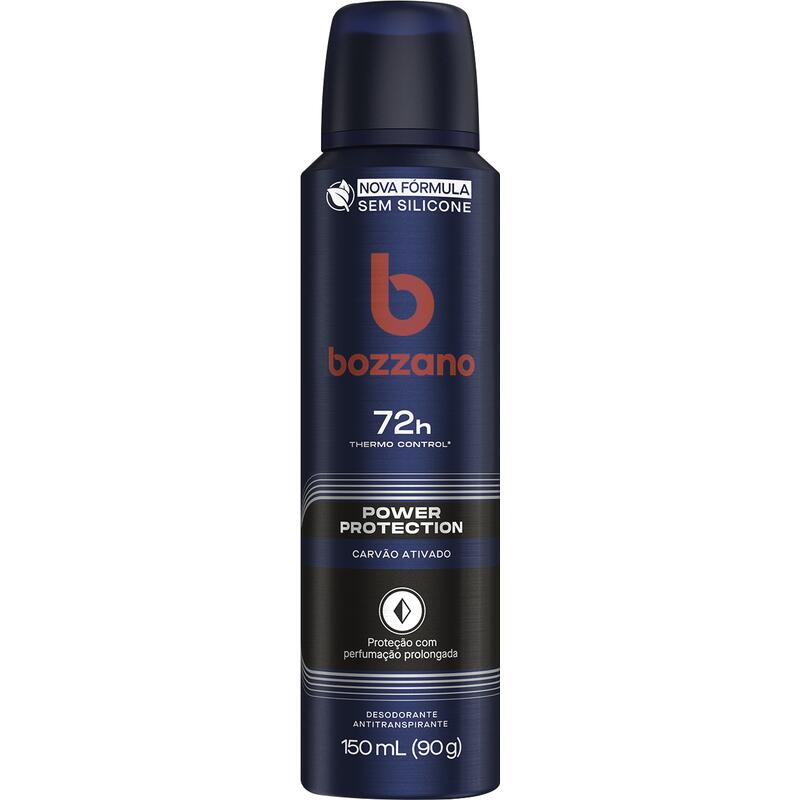 Desodorante Bozzano Power Protection Carvão Ativado 90g