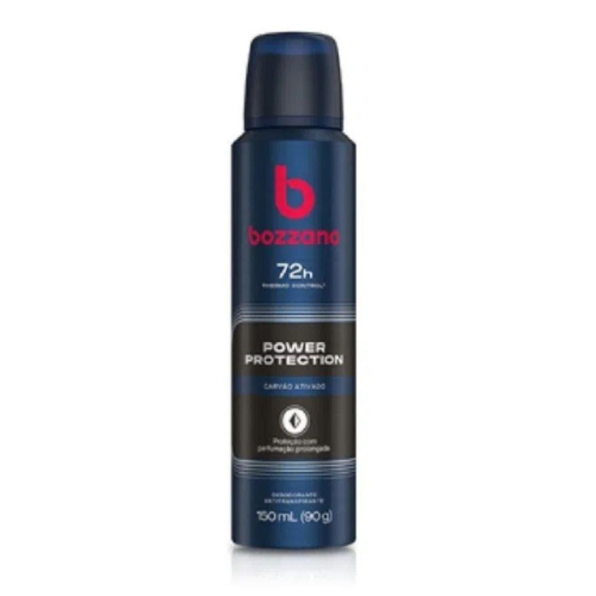 Desodorante Bozzano Power Protection Carvão Ativado 90g