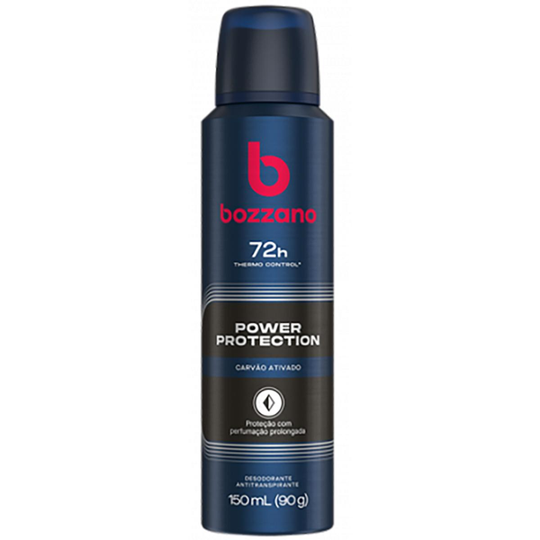 Desodorante Bozzano Power Protection Carvão Ativado 90g