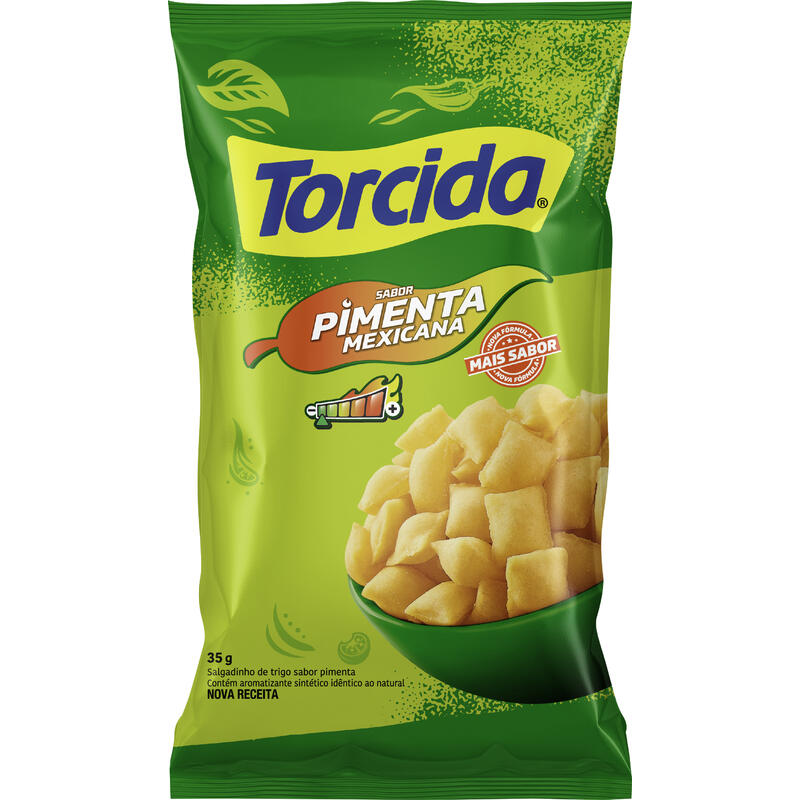Salgadinho TORCIDA Pimenta Mexicana 35g