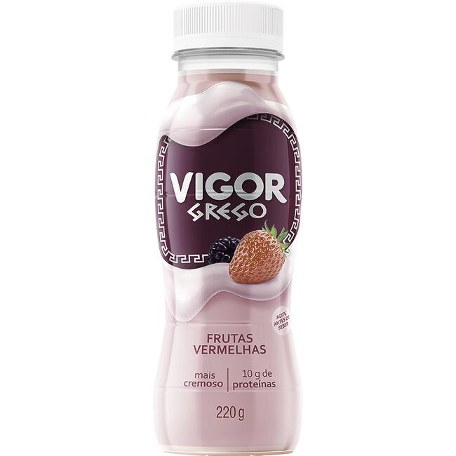 Iogurte Grego Vigor Frutas Vermelhas 220g