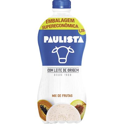 Bebida Láctea Paulista Mix de frutas 1,35kg