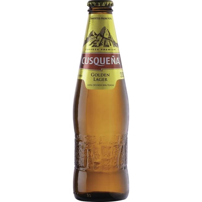 Cerveja CUSQUEÑA Golden Lager 330ml