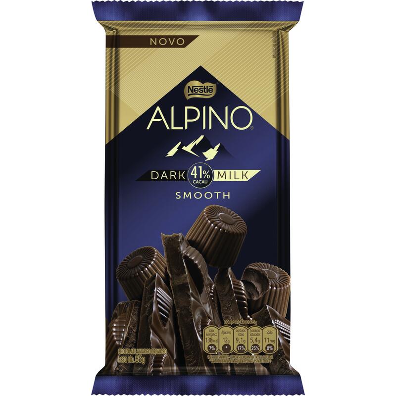Chocolate Alpino Dark 41% Cacau 85g