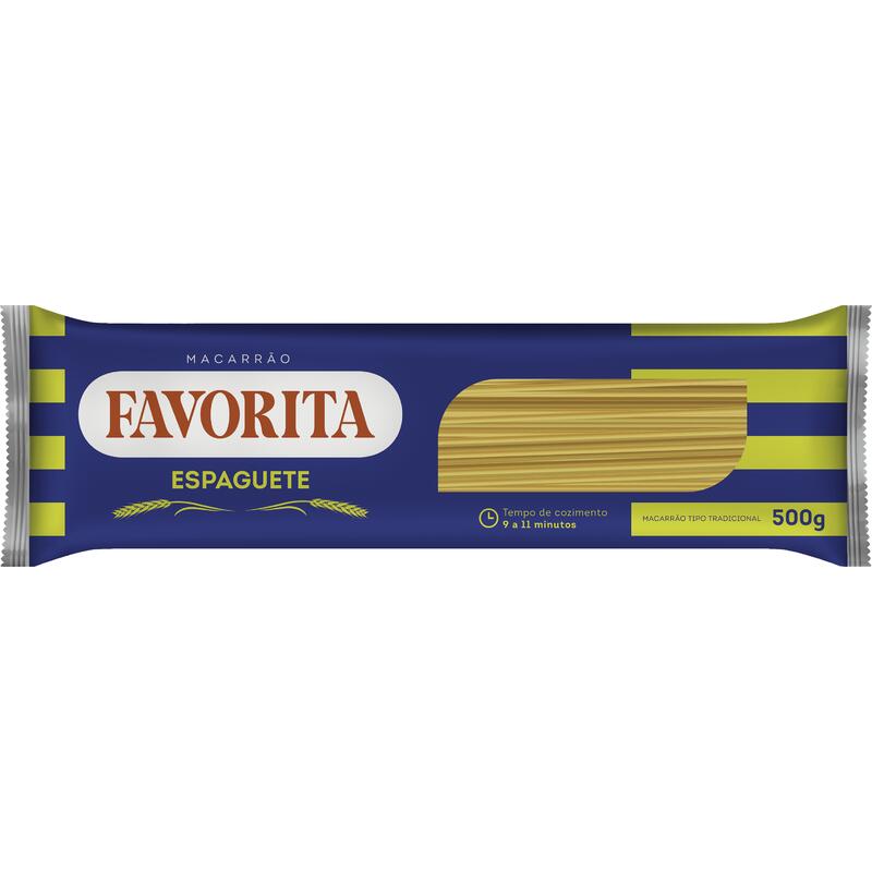 Massa Comum Favorita Espaguete 500g