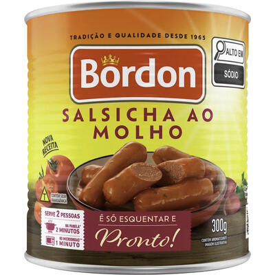Salsicha Bordon Ao Molho 300g