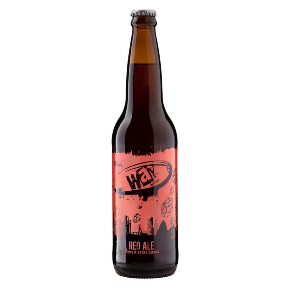 Cerveja WAY BEER Red Ale 600ml