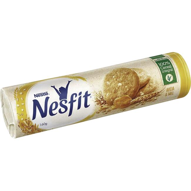 Biscoito Nestlé Nesfit Aveia e mel 160g