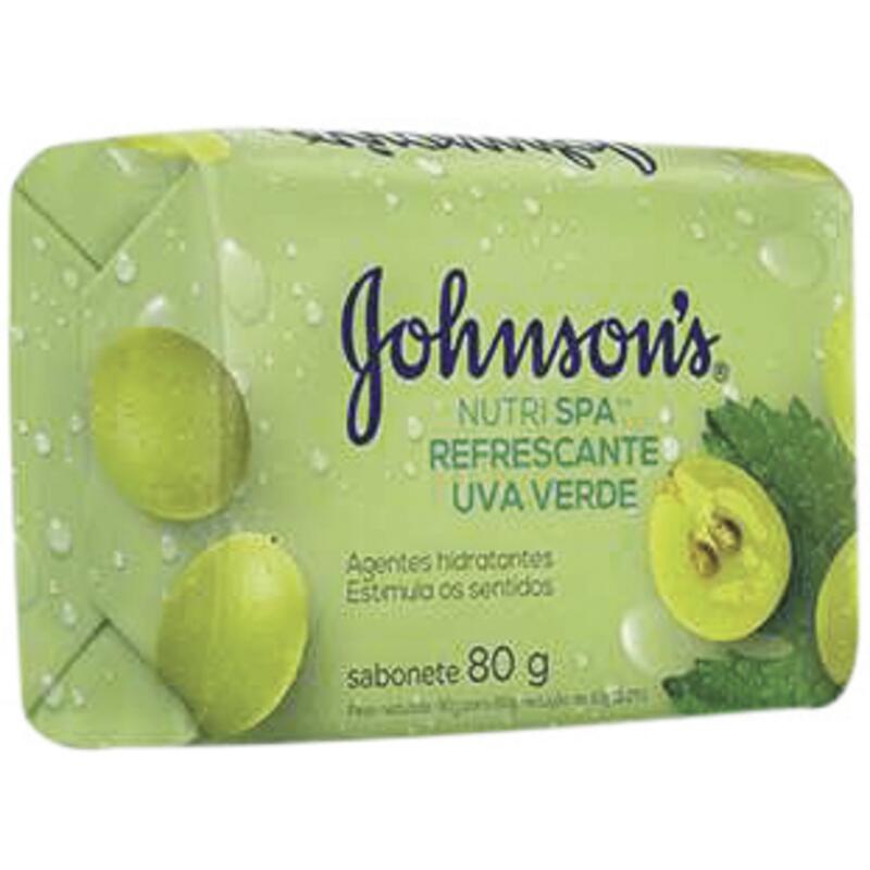 Sabonete Johnson’s Uva verde 80g