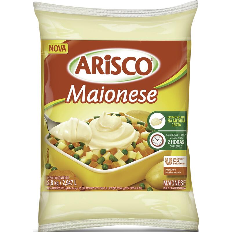 Maionese Arisco 2,8kg