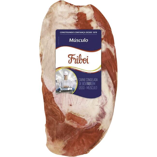 Carne Bovina Músculo Friboi Cong Preço por quilo na peça
