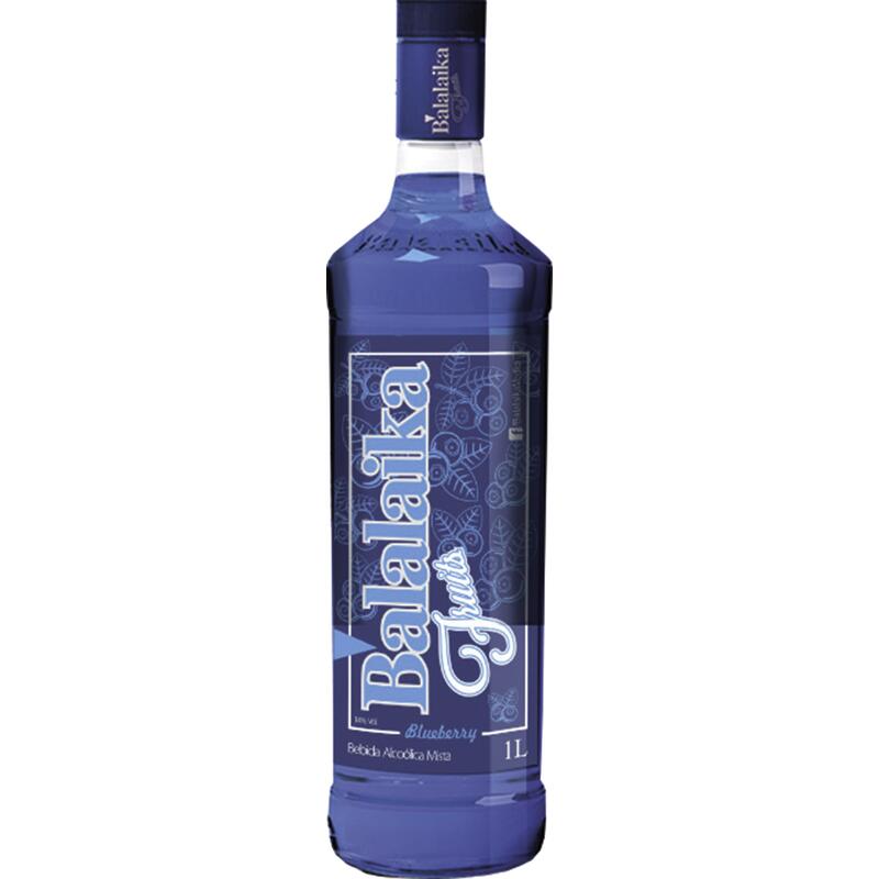 Coquetel Vodka Balalaika Blueberry 1L
