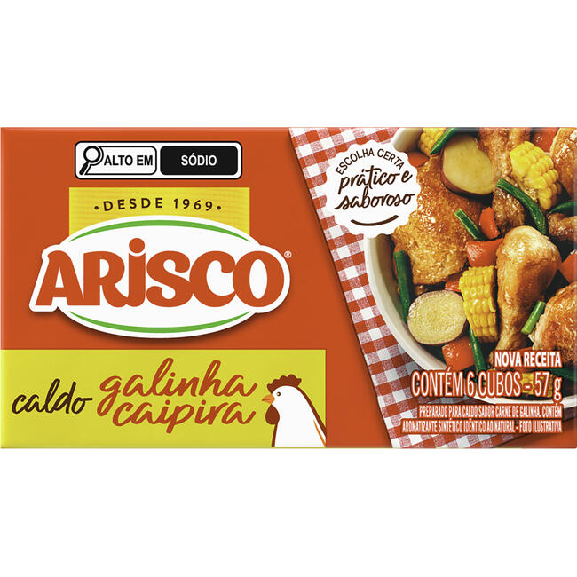 Caldo Arisco Galinha Caipira 57g