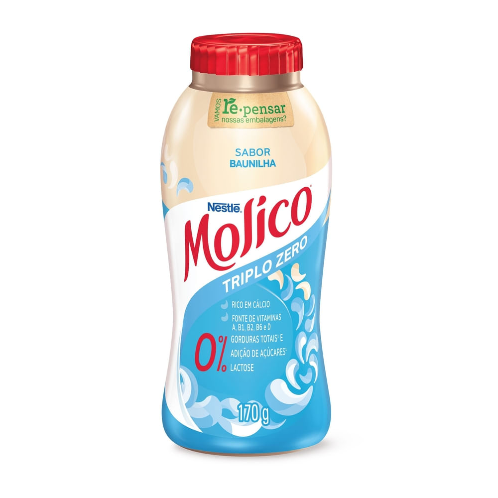 Iogurte MOLICO Triplo Zero Baunilha 170g