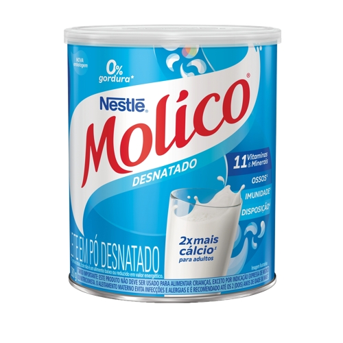 Leite em Pó MOLICO Desnatado  280g