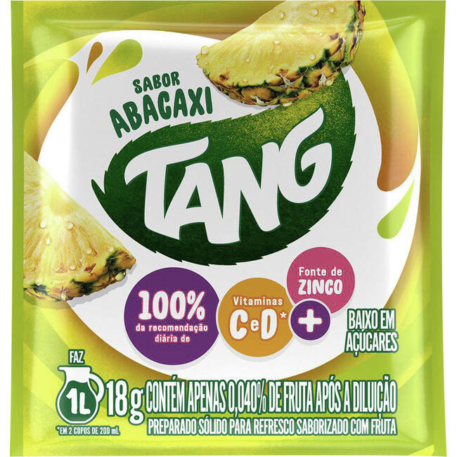 Refresco em pó TANG Abacaxi 18g